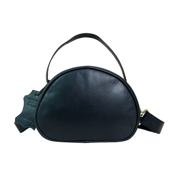 Madosh Women's Genuine Leather Handbag Purse – Minimalist Small Crossbody Bag with Detachable Strap & Top Handle, Handmade for Everyday & Evening Use